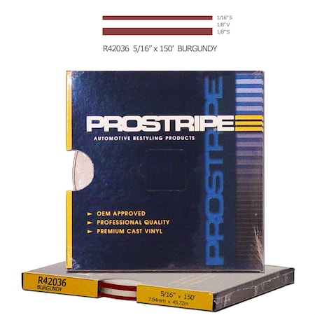 Sharpline Converting MS, 5/16" X 150'; Burgundy R42036